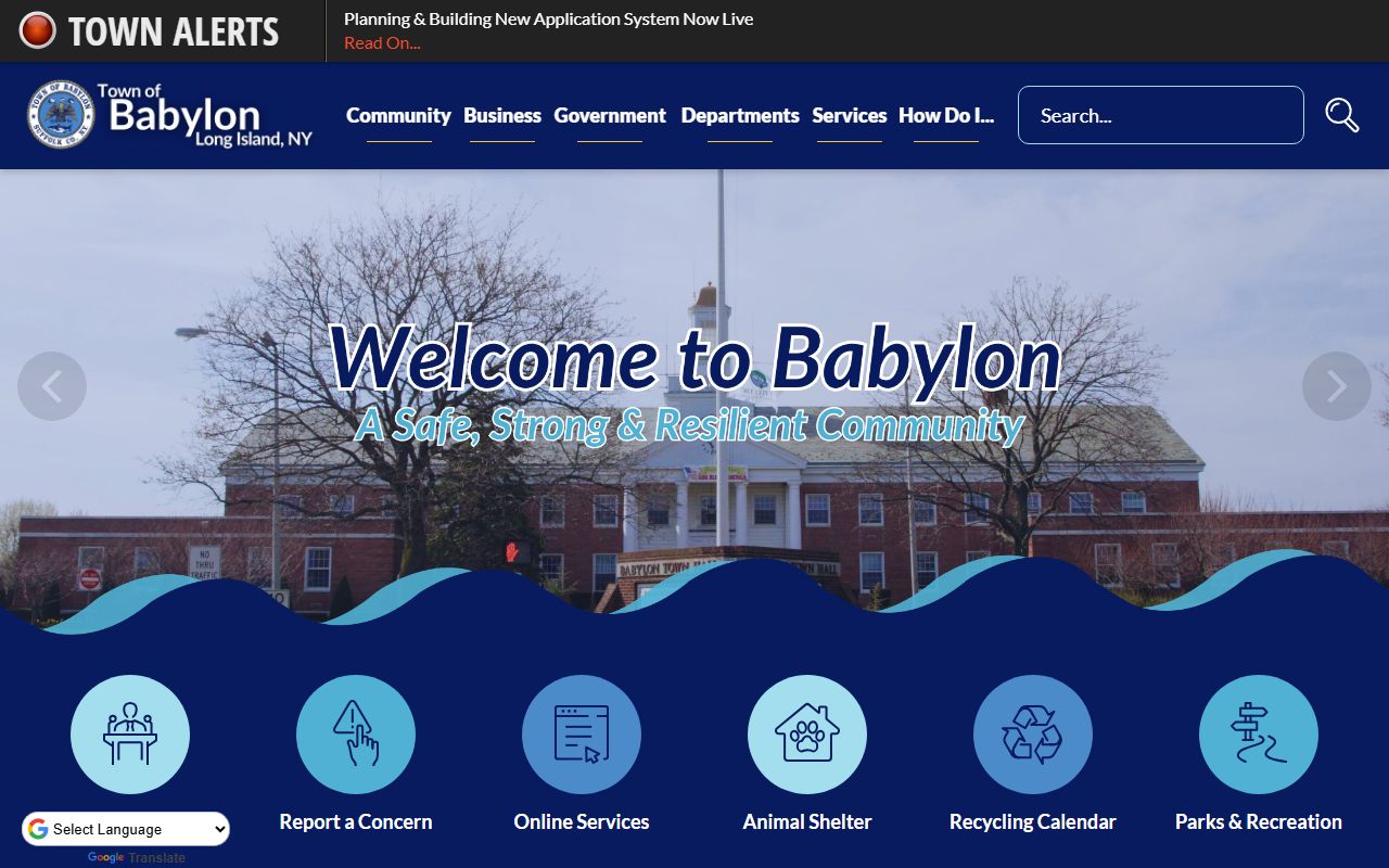 Babylon town government website for arrest records and busted mugshots